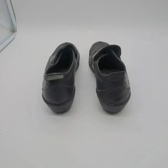 Romika Black Leather Slip on Booties sz 9.5 EU 40 - Picture 4 of 8